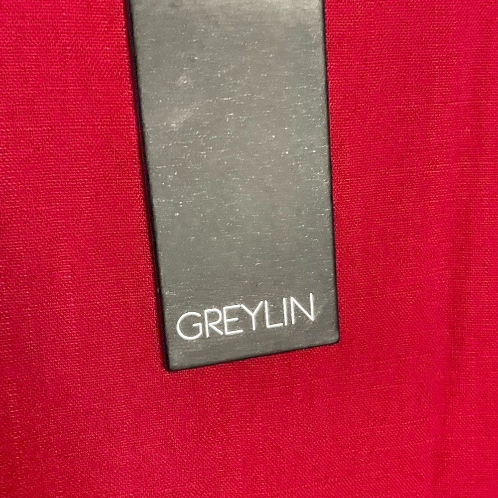 Greylin Arnette Off Shoulder Top festival concert boho party date size small red - Picture 7 of 15